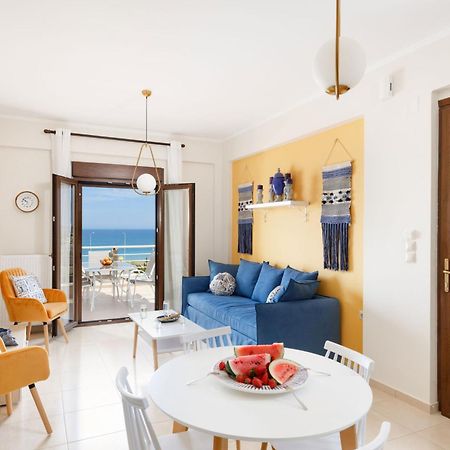 "Peach" - Sea View Maisonette By Sky Hill Resorts Pangalochori Exterior photo