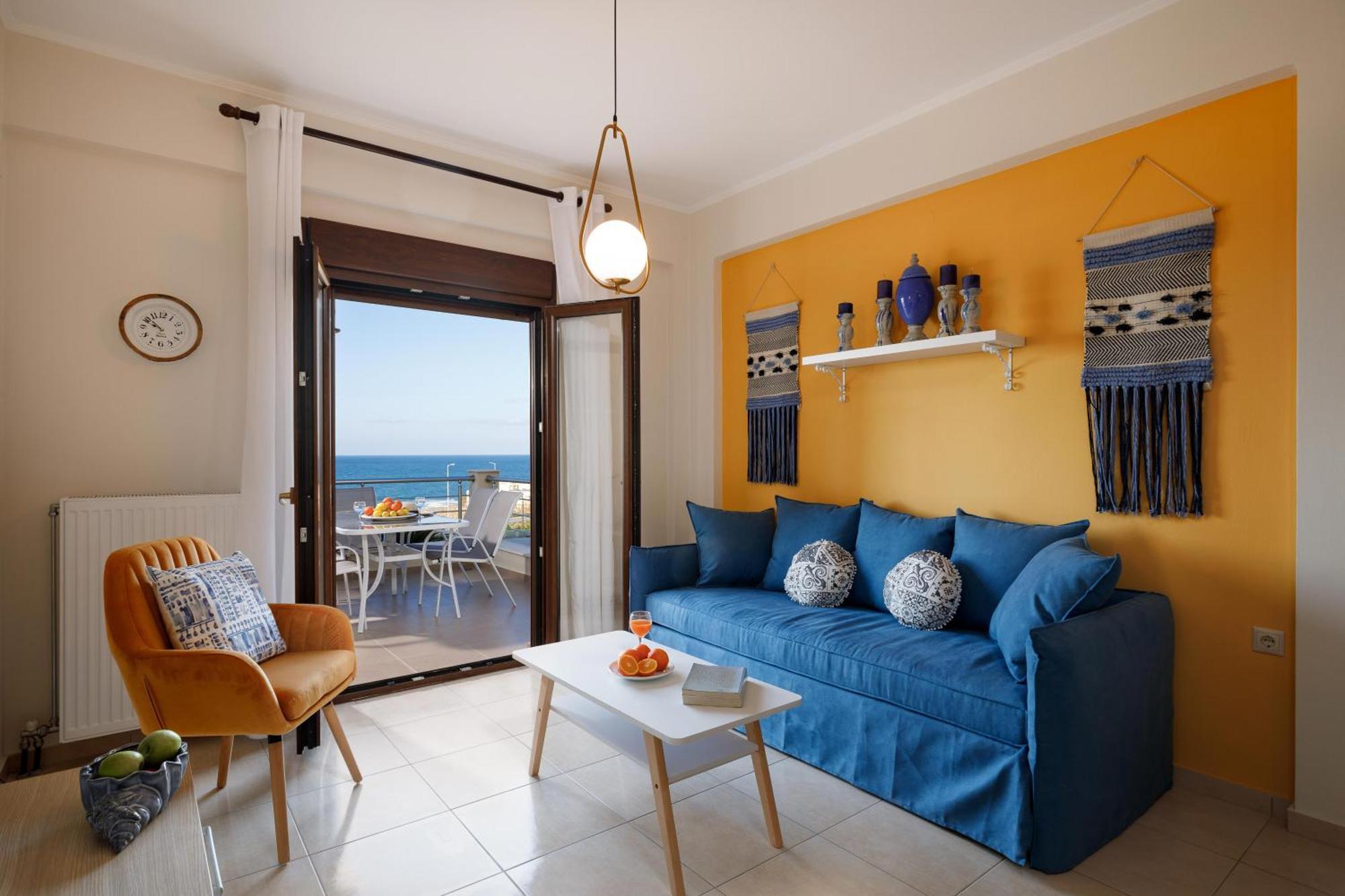"Peach" - Sea View Maisonette By Sky Hill Resorts Pangalochori Exterior photo