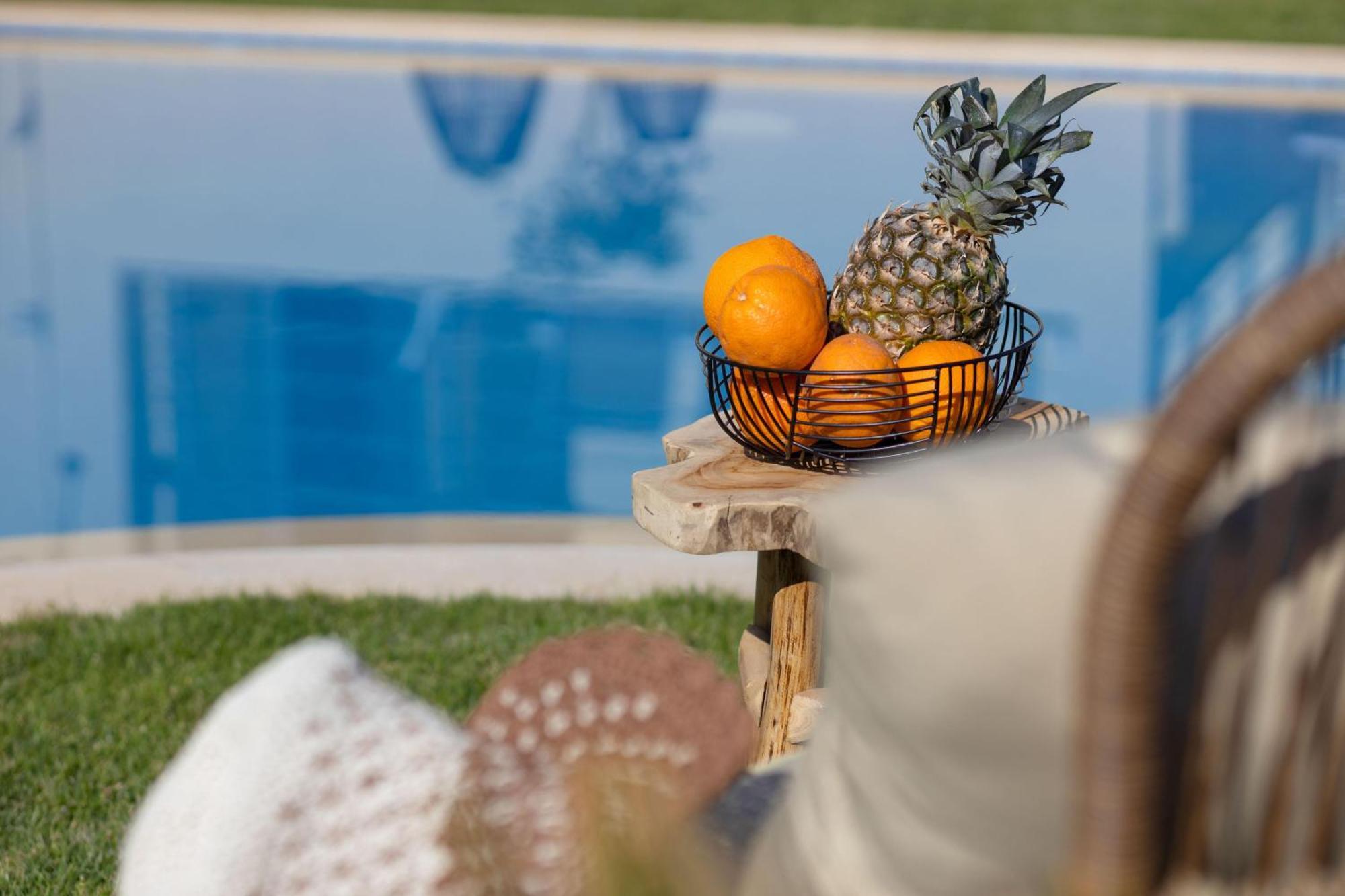 "Peach" - Sea View Maisonette By Sky Hill Resorts Pangalochori Exterior photo
