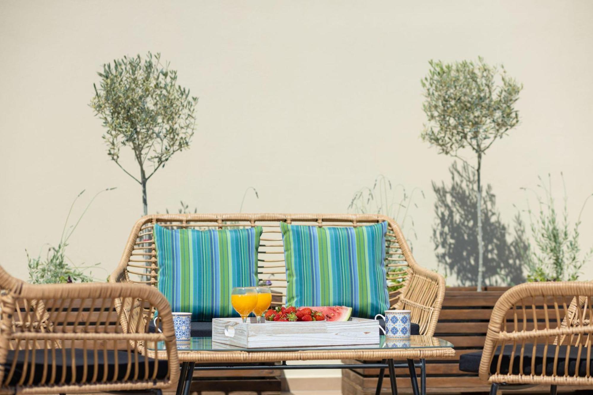 "Peach" - Sea View Maisonette By Sky Hill Resorts Pangalochori Exterior photo